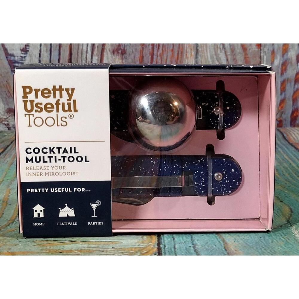 Pretty Useful Tools Cocktail Multi-Tool Stainless‎ Steel